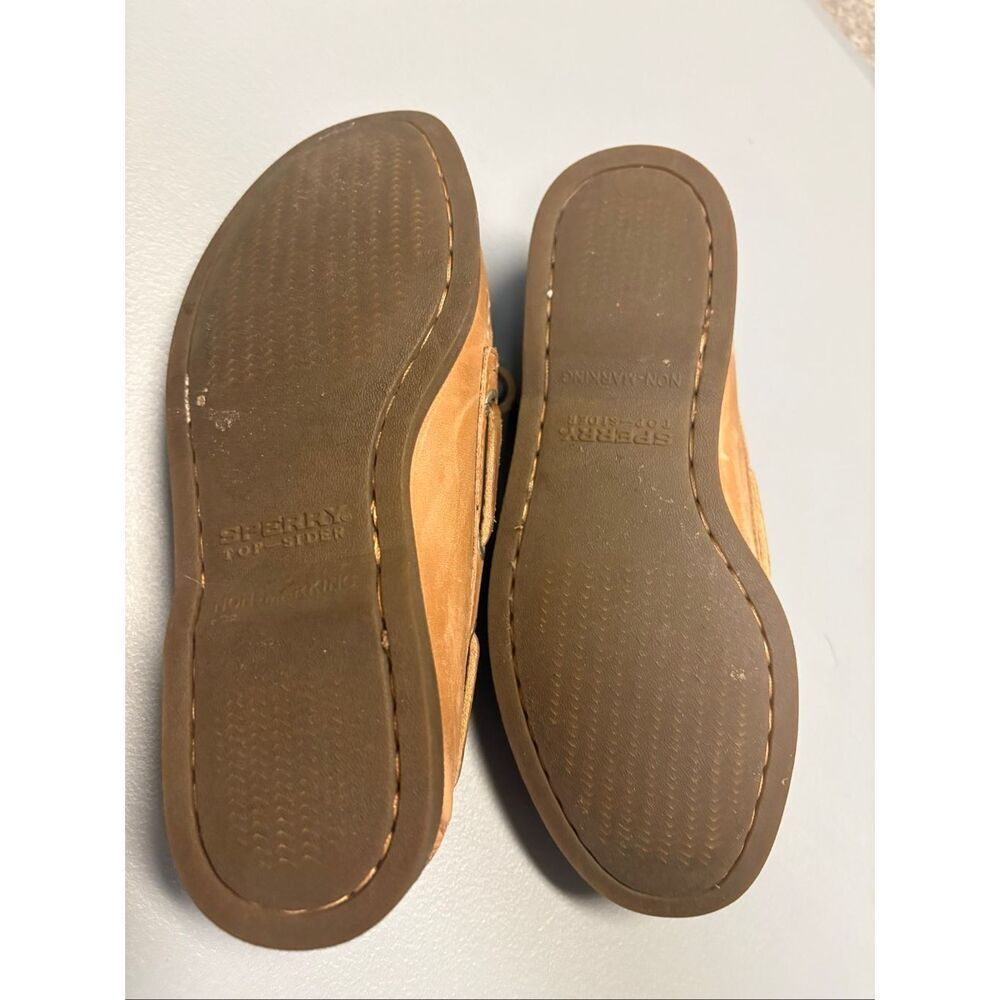 Sperry Top-Sider Leather brown loafers size 5m - Picture 6 of 8